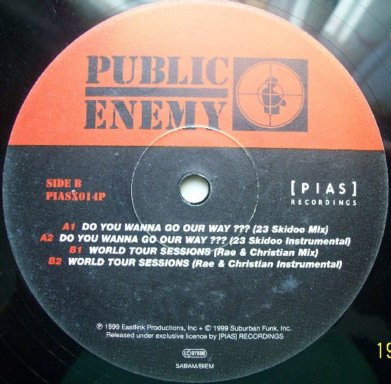 Public Enemy : Poison Remixes (12")