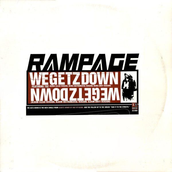 Rampage (2) : We Getz Down (12", Promo)