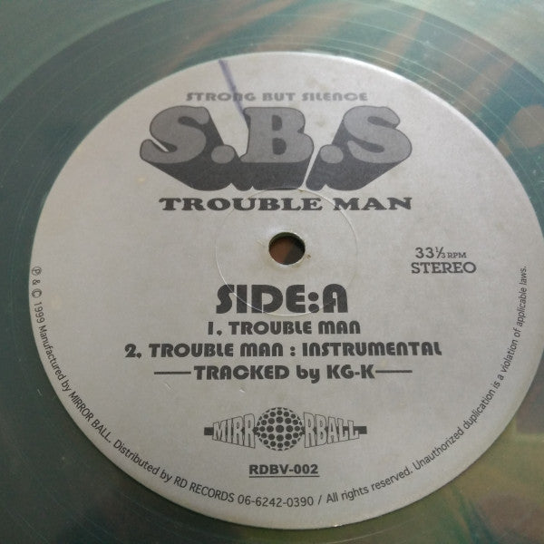 S.B.S : Trouble Man (12", Maxi)