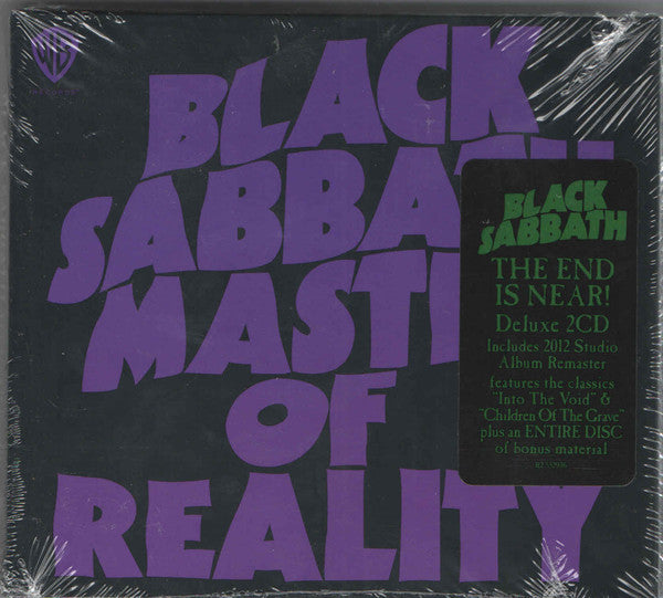Black Sabbath : Master Of Reality (Dlx, Tri + CD, Album, RE, RM + CD, Comp)