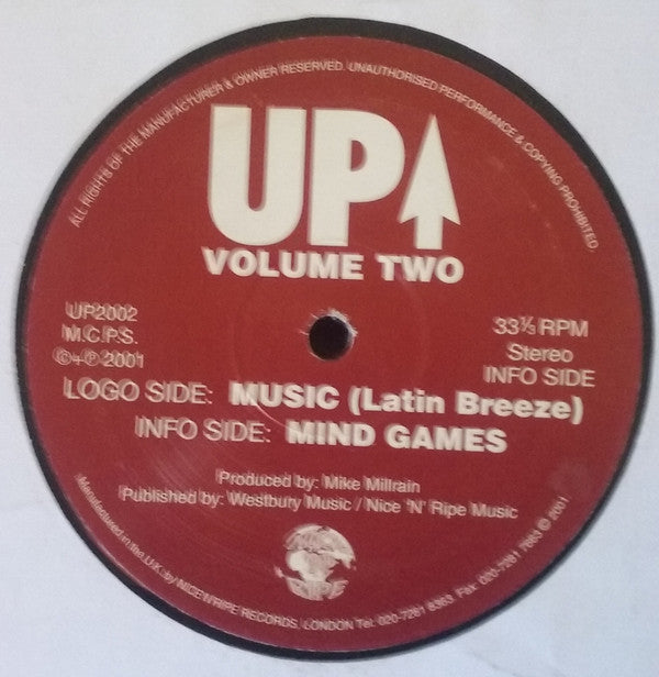 UP : Volume Two (12")