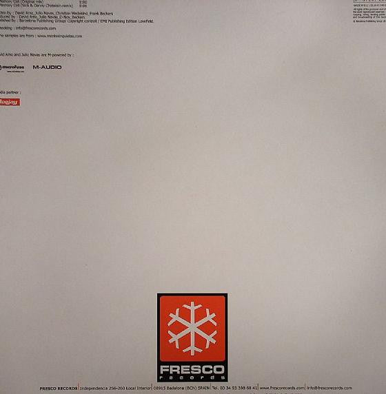 David Amo & Julio Navas _ D-Nox & Beckers : Memory Cell (12")