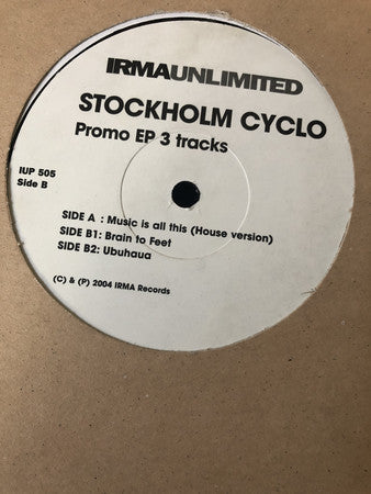 Stockholm Cyclo : Promo EP 3 tracks (12", Single)