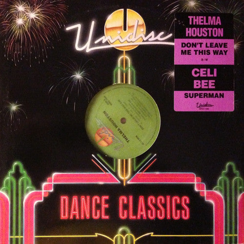 Thelma Houston / Celi Bee : Don't Leave Me This Way / Superman (12", Gre)
