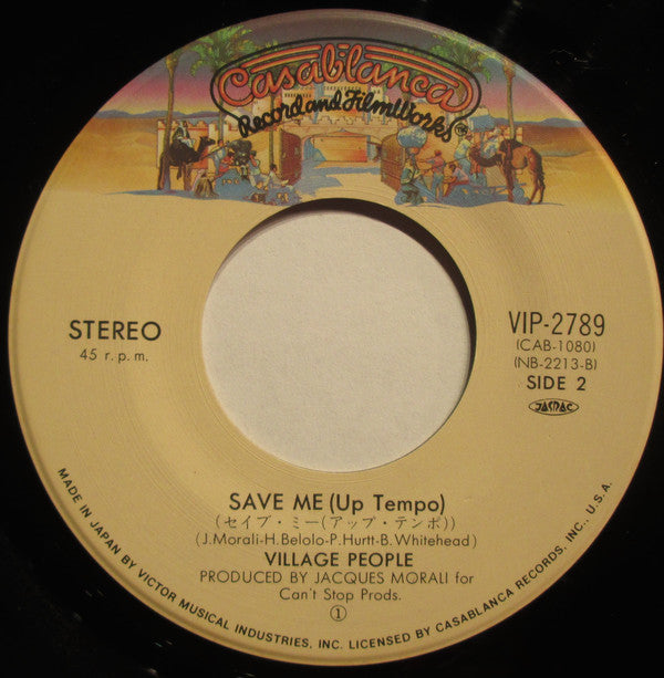 Village People : Sleazy (7", Single)