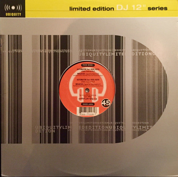 Dan The Automator / DJs Wally & Swingsett : A Better Tomorrow Pt. 2 / Wiggin' (12")