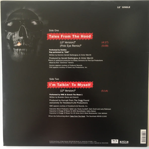 Domino / NME (2) / The Grench : Tales From The Hood / I'm Talkin' To Myself (12", Single)