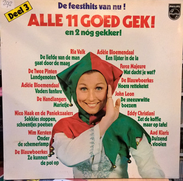 various : Alle 11 Goed Gek! En 2 Nóg Gekker! Deel 3 (LP, Comp)