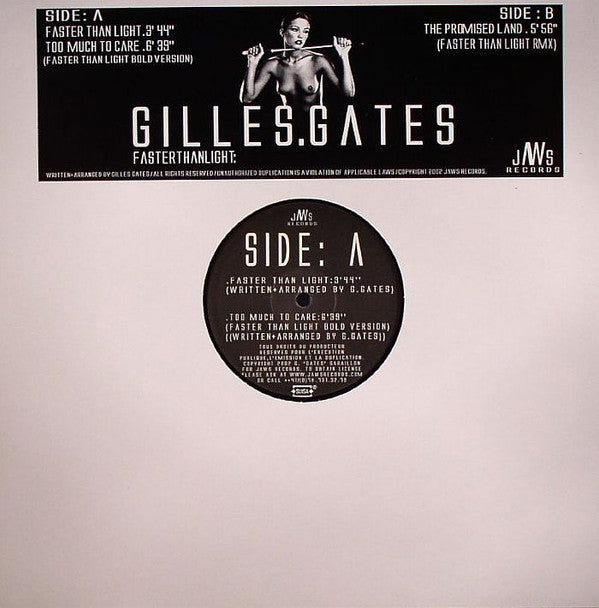 Gilles Gates : Faster Than Light (12")