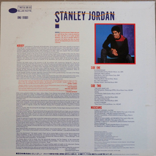 Stanley Jordan : Magic Touch (LP, Album)