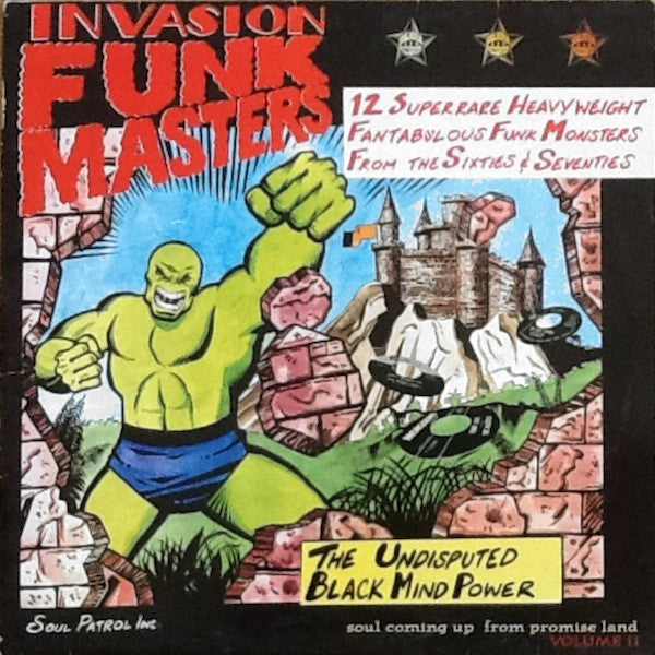 Various : Invasion Funk Masters (LP, Comp, Unofficial)