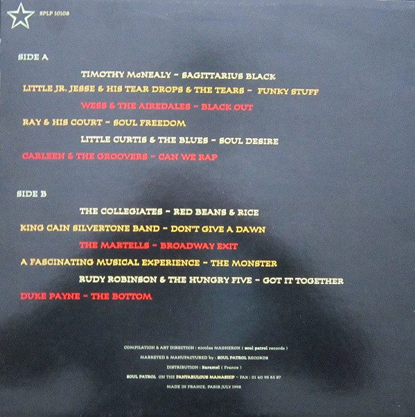Various : Invasion Funk Masters (LP, Comp, Unofficial)