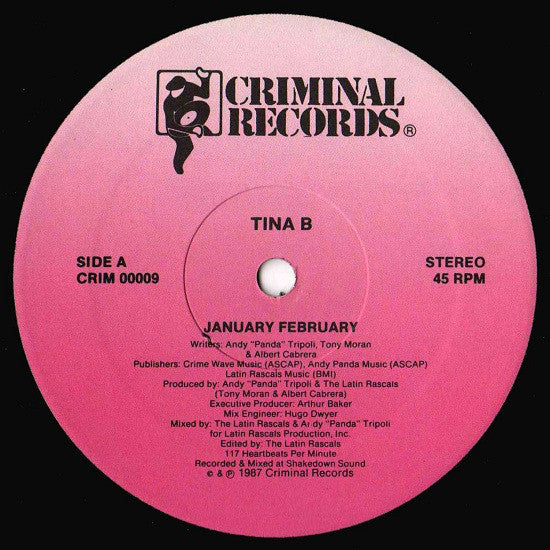 Tina B : January February (12")