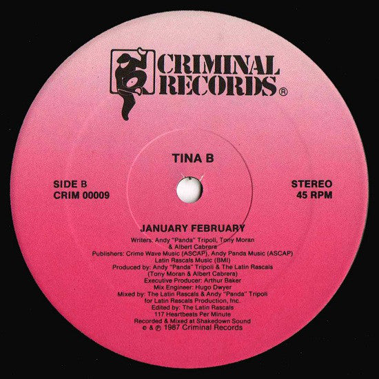 Tina B : January February (12")