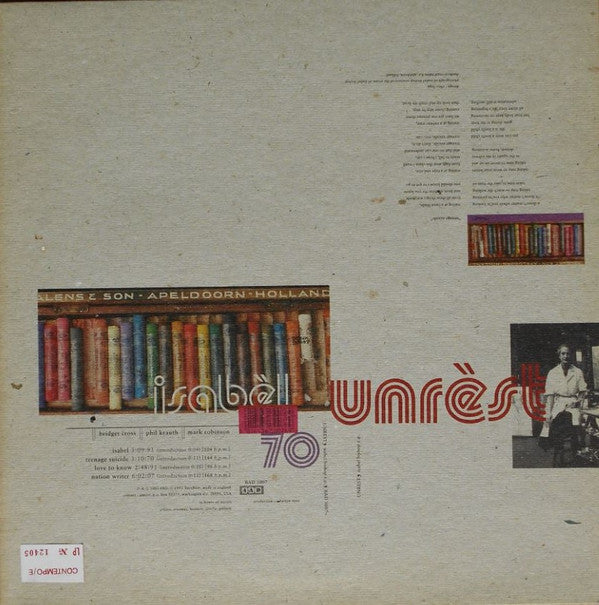 Unrest (2) : Isabel Bishop E.P. (12", EP)