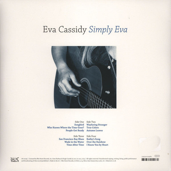 Eva Cassidy : Simply Eva (2x12", Album, RE)