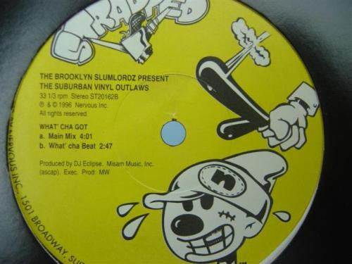 Brooklyn Slumlordz Present Suburban Vinyl Outlaws : Keep On Movin' / What' Cha Got (12")