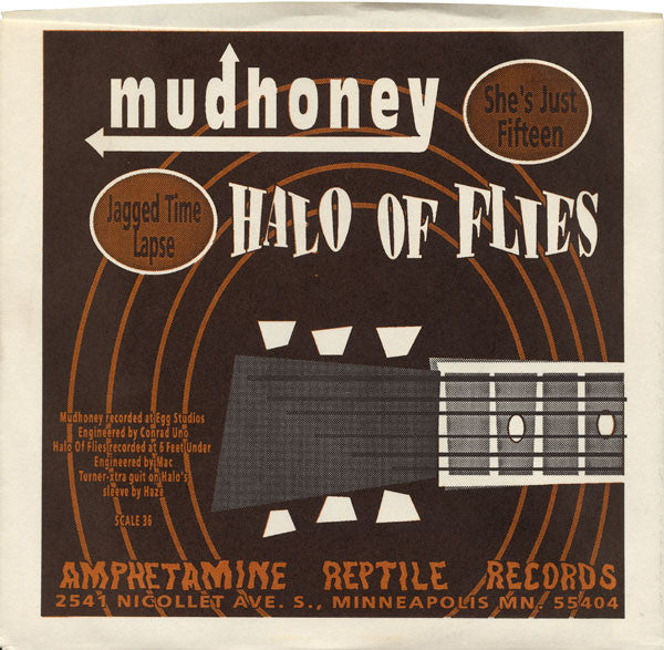 Mudhoney Versus Halo Of Flies : Mod Showdown! (7", Single)
