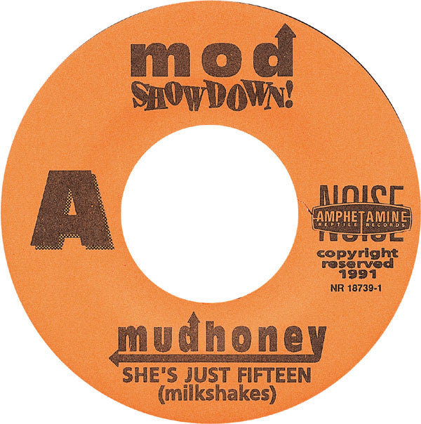 Mudhoney Versus Halo Of Flies : Mod Showdown! (7", Single)