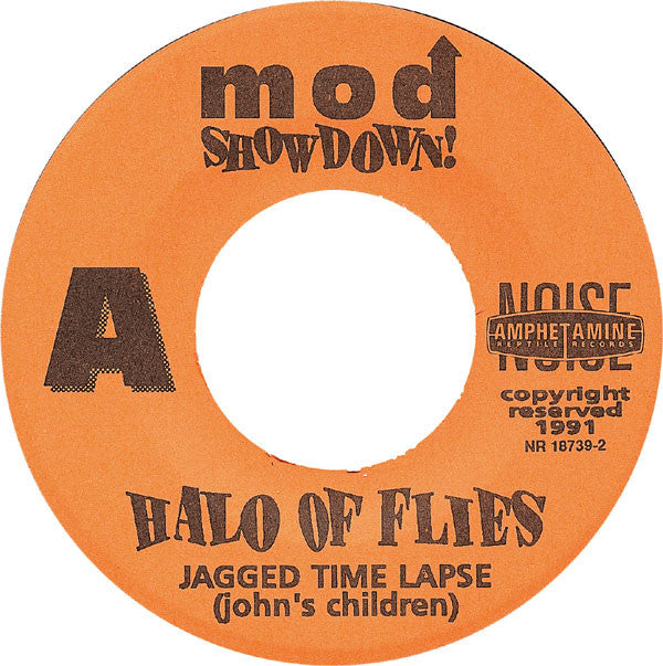 Mudhoney Versus Halo Of Flies : Mod Showdown! (7", Single)