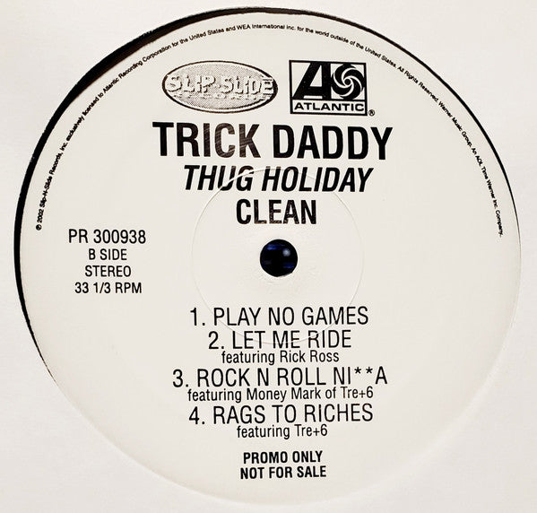 Trick Daddy : Thug Holiday (2xLP, Album, Promo, Cle)