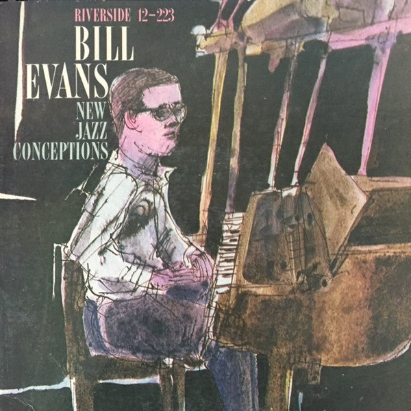 Bill Evans : New Jazz Conceptions (LP, Mono, RP)