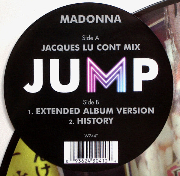 Madonna : Jump (12", Single, Pic)