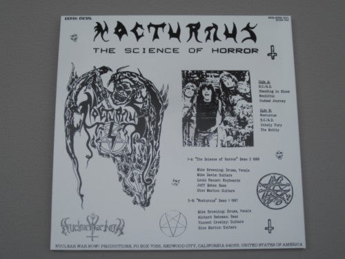 Nocturnus : The Science Of Horror (LP, Comp, RE, RP, Cok)