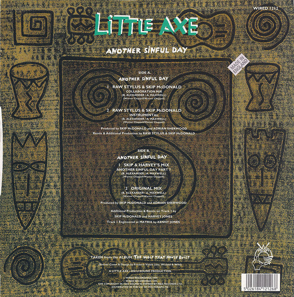 Little Axe : Another Sinful Day (12", Maxi)