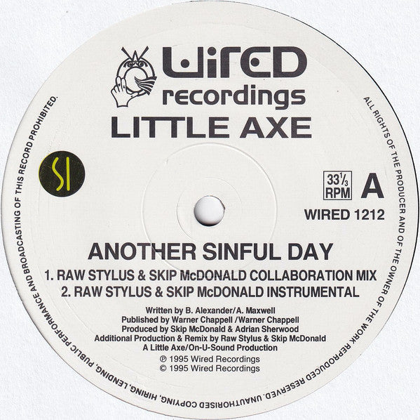 Little Axe : Another Sinful Day (12", Maxi)