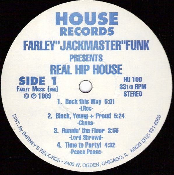 Various : Real Hip House (LP, Comp)