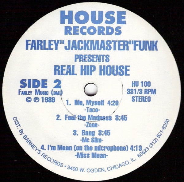 Various : Real Hip House (LP, Comp)