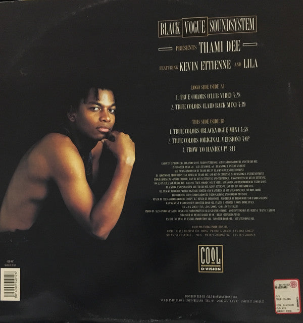Blackvogue Soundsystem Presents Thami Dee Feat. Kevin Ettienne And Lila (17) : True Colours (12", Maxi)