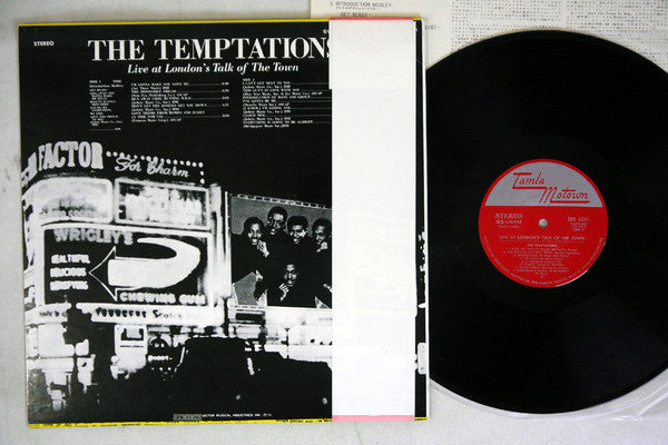 The Temptations : Live At London's Talk Of Town (LP, Album)