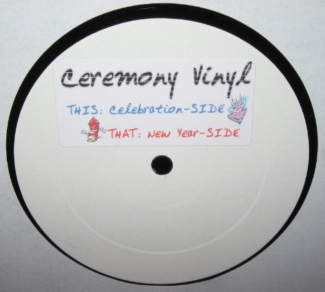 Unknown Artist : Ceremony Vinyl (12", Unofficial, W/Lbl, Sti)