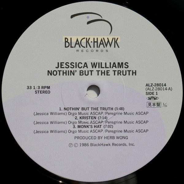 Jessica Williams (3) : Nothin' But The Truth (LP, Album)