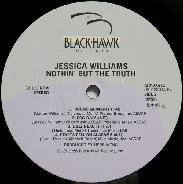 Jessica Williams (3) : Nothin' But The Truth (LP, Album)