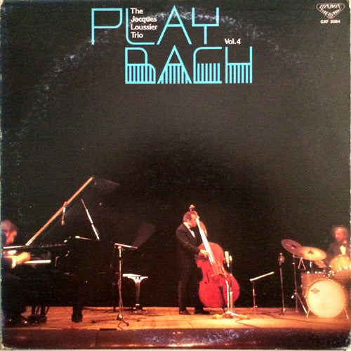 Jacques Loussier Trio : Play Bach Vol.4 (LP, RE)