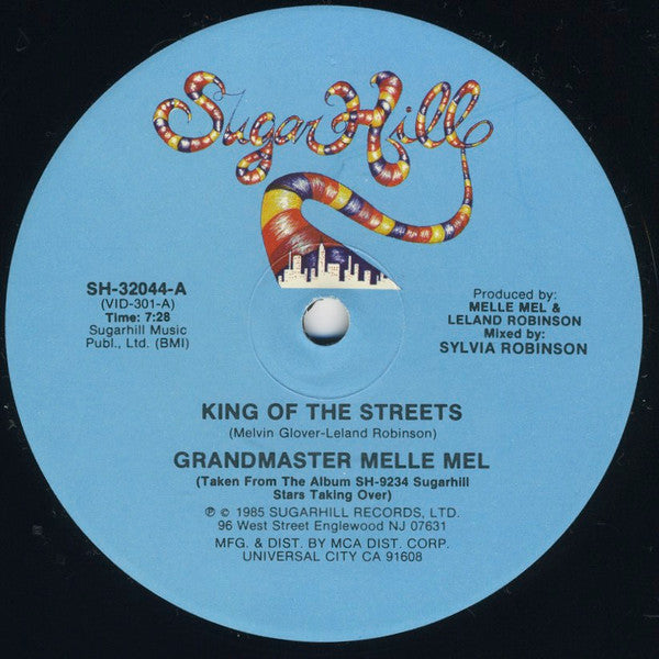Grandmaster Melle Mel : King Of The Streets (12")