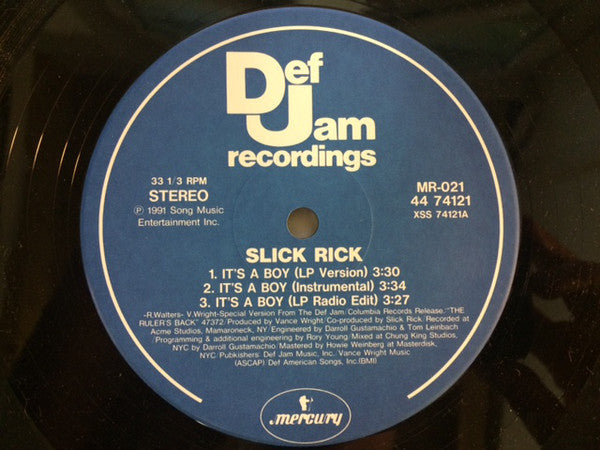 Slick Rick : It's A Boy (12", RE)