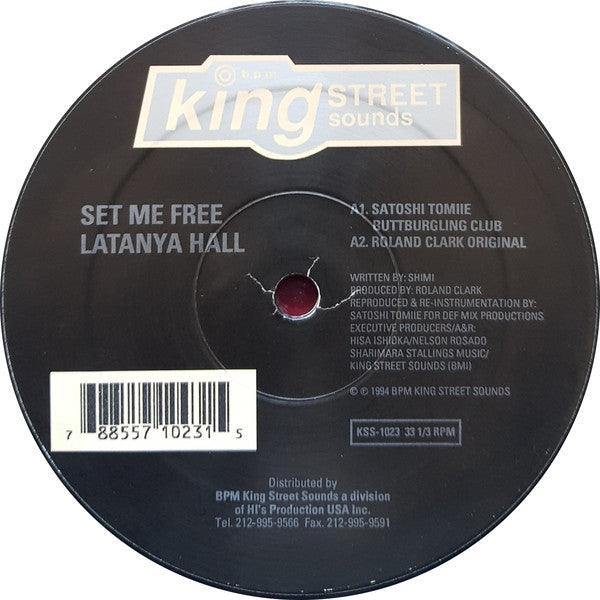 Latanya Hall : Set Me Free (12")