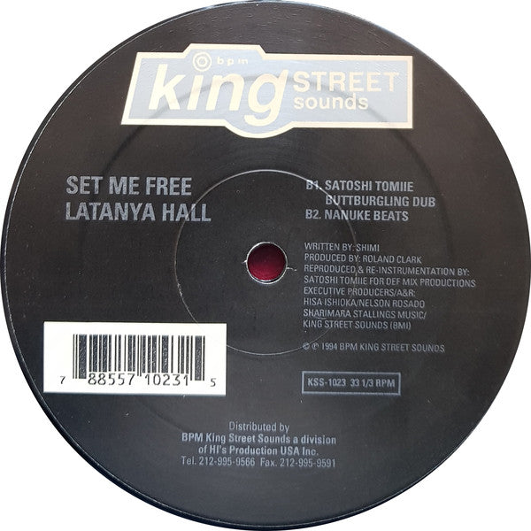 Latanya Hall : Set Me Free (12")