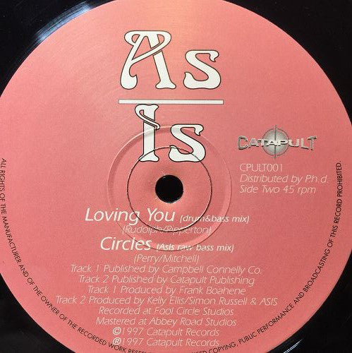 As Is (3) : Loving You (12", EP)