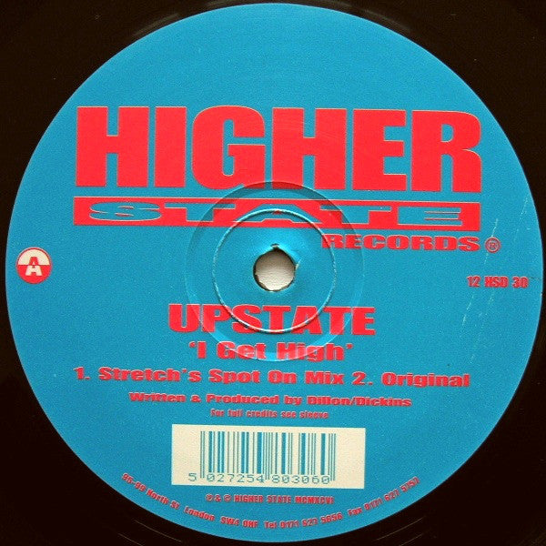 Upstate : I Get High (12")