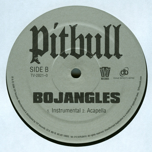 Pitbull : Bojangles (12")