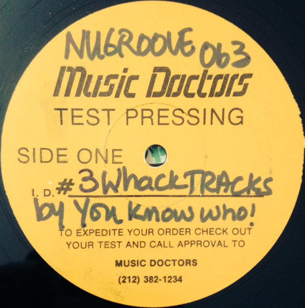 You Know Who! : 3 Whack Tracks (12", TP)
