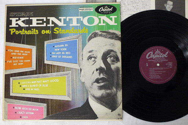 Stan Kenton : Portraits On Standards (LP, Album, RE)