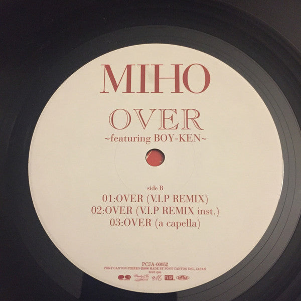 Miho (2) Featuring Boy Ken : Over (12")