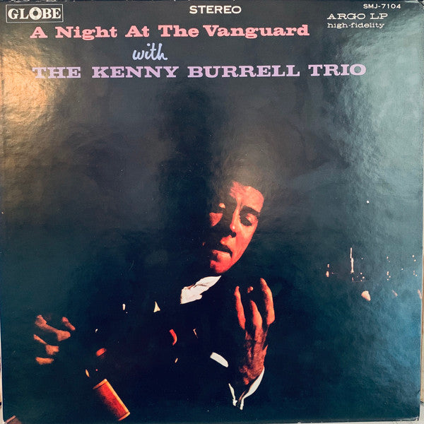 The Kenny Burrell Trio : A Night At The Vanguard (LP, Album, RE)