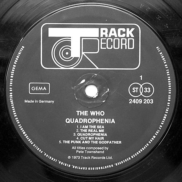 The Who : Quadrophenia (2xLP, Album)
